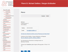 Tablet Screenshot of kath-dietlikon.ch